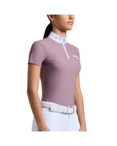 Wedstrijdshirt Cavalleria Toscana Short Sleeve With Embroidery Logo CAA051-JE152
