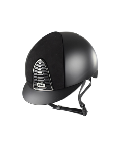 Rijhelm KEP Italia Cromo 2.0 Textile met Suede voorinzet, Mirror Black frame en subgrid