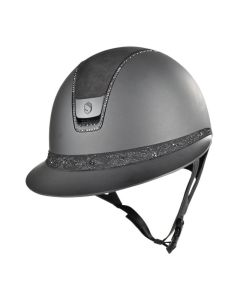 Rijhelm Samshield 2.0 Miss Shield Shadowmatt met Premium Alcantara top, Spring Flower SW frontal band, 300 SW trim, Matte trim en blazon