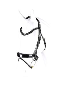 Trenshoofdstel Anatomica Welfare Paris met Gummi teugel