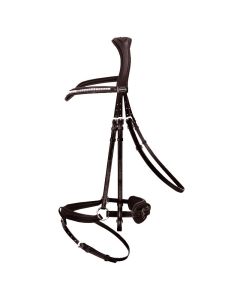 Trenshoofdstel Passier Balance met Atlas kopstuk met Gummi teugel