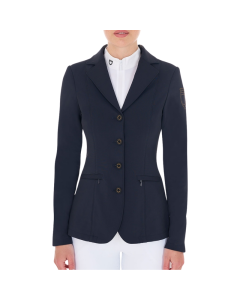 Wedstrijdjasje Equestro Women Contrasting Embroidered ETW00080 Logo ETW00080