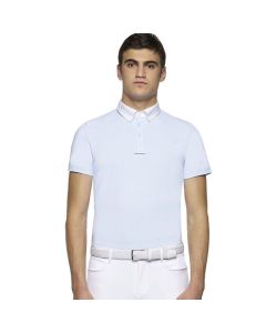 Wedstrijdshirt Cavalleria Toscana Tech Piquet Oxford Jersey S/S