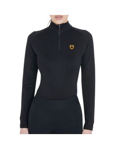 Shirt Equestro Base Layer Slim Fit Long Sleeve Technical Fabric