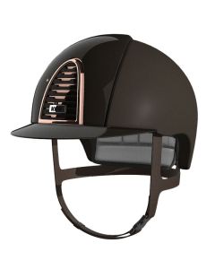 Rijhelm KEP Italia Cromo 2.0 Textile met polish inzets,Grill, klep, button en Rosé Frame en Sub-Grill
