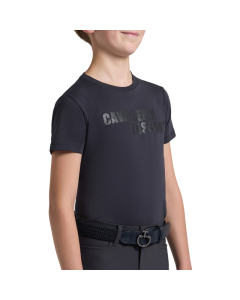 Shirt Cavalleria Toscana Cotton with Print Script Logo TSO021