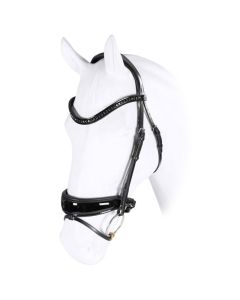 Trenshoofdstel Anatomica Welfare Clementine met Gummi teugel
