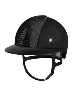 Rijhelm KEP Italia Cromo 2.0 Diamond Polo met Luminor voor- en achterinzet, Mirror Black subgrid en Crystalli logo