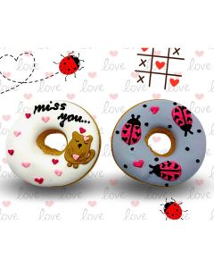 Paardensnoepjes Candy Horse Donuts with Icing