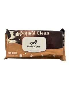 Poetsdoekjes HB Showtime Horse Wipes Natural Clean XXL
