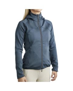 Softshell jas Montar MoBlair Full Zip Gun Metal Crystals Logo Detachable Hood SS25