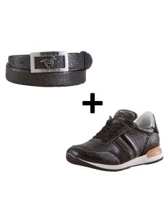 Mix & Match set De Niro sneaker + riem