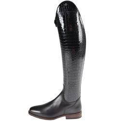 Paardrijlaarzen De Niro Bellini Custom Patent Cocco Nero