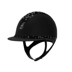 Rijhelm Samshield 2.0 Miss Shield Shadowmatt met Crystal Leaf top en frontal band met 5 SW