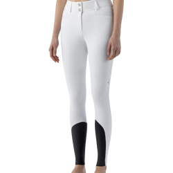 Paardrijbroek Equiline Crystalef Knee Grip High Waist EC018PN08606