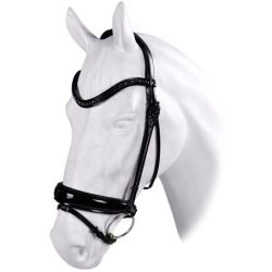 Trenshoofdstel Anatomica Welfare London rondgenaaid met teugels