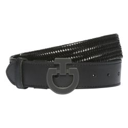 Riem Cavalleria Toscana Total Black Buckle heren