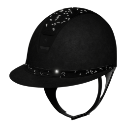 Rijhelm Samshield 2.0 Miss Shield Alcantara met Crystal Leaf top en frontal band en Matt trim en blazon