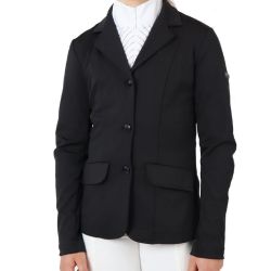 Wedstrijdjasje Montar Junior competition jacket tone in tone crystals