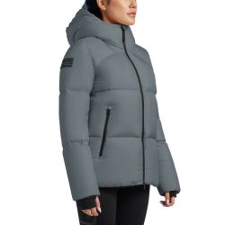 Winterjas Cavalleria Toscana Hooded Down Nylon