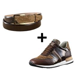 Mix & Match set De Niro sneaker + riem