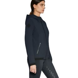Softshell Jas Cavalleria Toscana Perforated Jersey Hooded