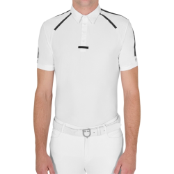 Wedstrijdshirt Equestro Men Polo Slim Fit ETM00115