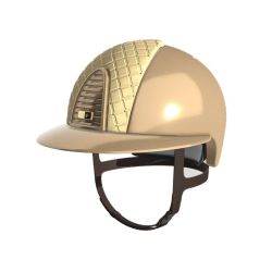 Rijhelm KEP Italia Cromo 2.0 Polo Metal met Milano Cross voorzijde met crystals en Zirkoon logo