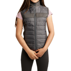 Bodywarmer Montar MoLila Junior Hybrid with Champagne Crystal Tape and Crystals BW4625