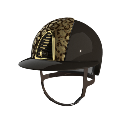 Rijhelm KEP Italia Cromo 2.0 Polo Polish met Baboon Lame voorinzet, Mirror frame en button en Zirconi logo