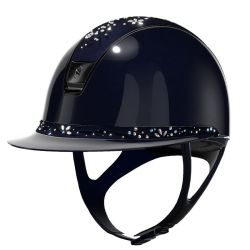 Rijhelm Samshield 2.0 Miss Shield Shadow Glossy met Flower Swarovski Jewelry top en frontal band