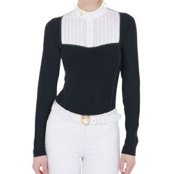 Wedstrijdshirt Equestro Rhinestones ETW00116
