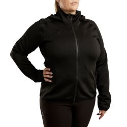 Vest Montar Liza Hoody Rosegold Crystals Full Zip