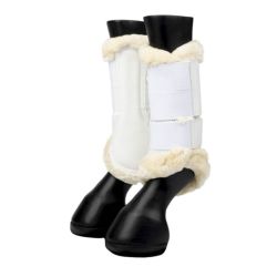 Peesbeschermers LeMieux Brushing Boots Fleece Edge Mesh