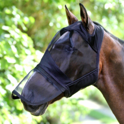 Vliegenmasker Euroriding Zonder Oren Met Afneembare Neusflap P26