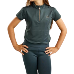 Shirt Montar MoEverly Junior SS met Rosegold Crystals P26