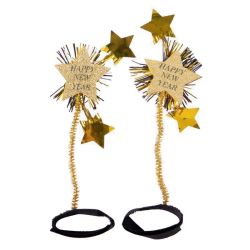 Kopstuk accessoires QHP Celebrate goud
