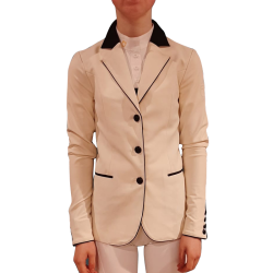 Wedstrijdjasje Equestro Women Three Buttons ET06001