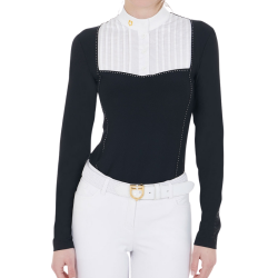 Wedstrijdshirt Equestro Rhinestones ETW00116