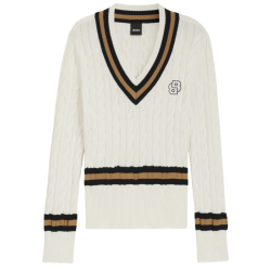 Trui BOSS Equestrian Paula Knitwear Jumper Cable B7W1002
