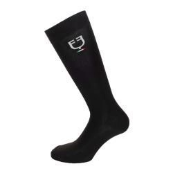 Paardrijsokken Equestro Stretch Technical with Italian Flag SS25