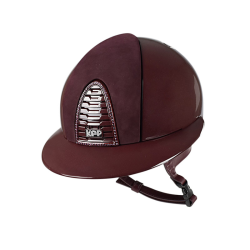 Rijhelm KEP Italia Cromo 2.0 Metal Polo met Suede voorinzet, SW frame en Crystalli logo