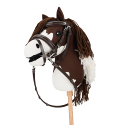Trenshoofdstel QHP Luxe Stiksels Hobby Horse 5616
