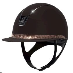 Rijhelm Samshield 2.0 Miss Shield Shadowmatt met Crystal Fabric frontal band