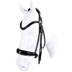 Stang en trens hoofdstel Anatomica Welfare Tokyo Rondgenaaid met teugels
