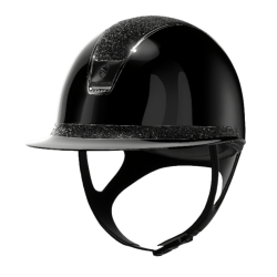 Rijhelm Samshield 2.0 Miss Shield Shadowglossy met Crystal Fabric top en frontal band en 5 SW