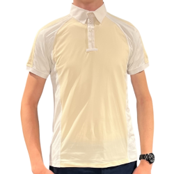 Wedstrijdshirt Equestro Polo S/S Buttons ETM00035
