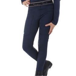 Paardrijbroek QHP Eden Full Grip Kids