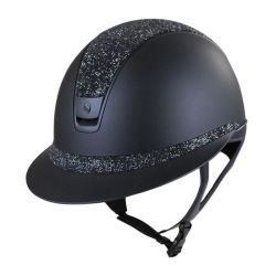 Rijhelm Samshield 2.0 Miss Shield Shadowmatt met Ultra Fine Rock top en frontal band en Matte trim