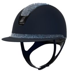 Rijhelm Samshield 2.0 Miss Shield Shadowmatt met Crystal Fabric top en frontal band